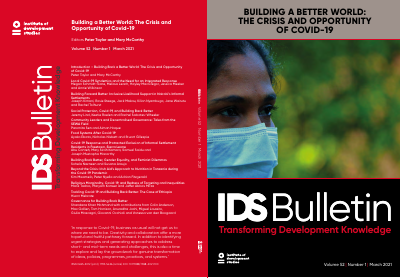 Building a better world the crisi and opportunities for covid 19