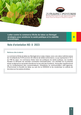 Senegal french brief policy economic Final