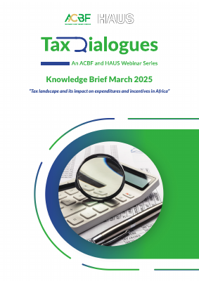 Tax Dialogue Webinars - Webinar No 1 Knowledge Brief-Eng
