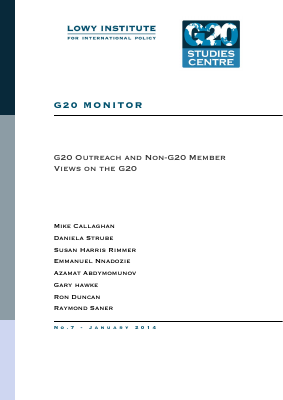 g20 monitor no7 january 2014